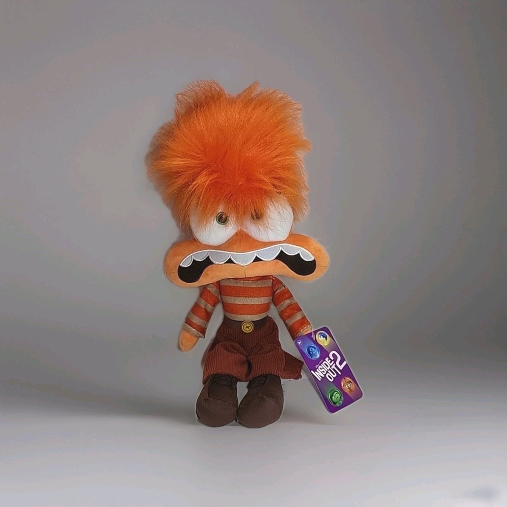 2025 Disney Pixar Movie Inside Out 2 Character Anxiety‎ Plush Stuffed 15" Doll